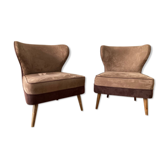 Paire de fauteuils cocktail