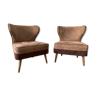 Paire de fauteuils cocktail