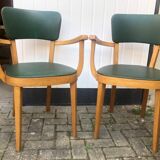 2 60s Baumann armchairs