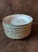 Set of 9 S&M fine porcelain soup plates