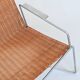 Pair of lounge chairs steel and rattan Gelderland The Netherlands 1964