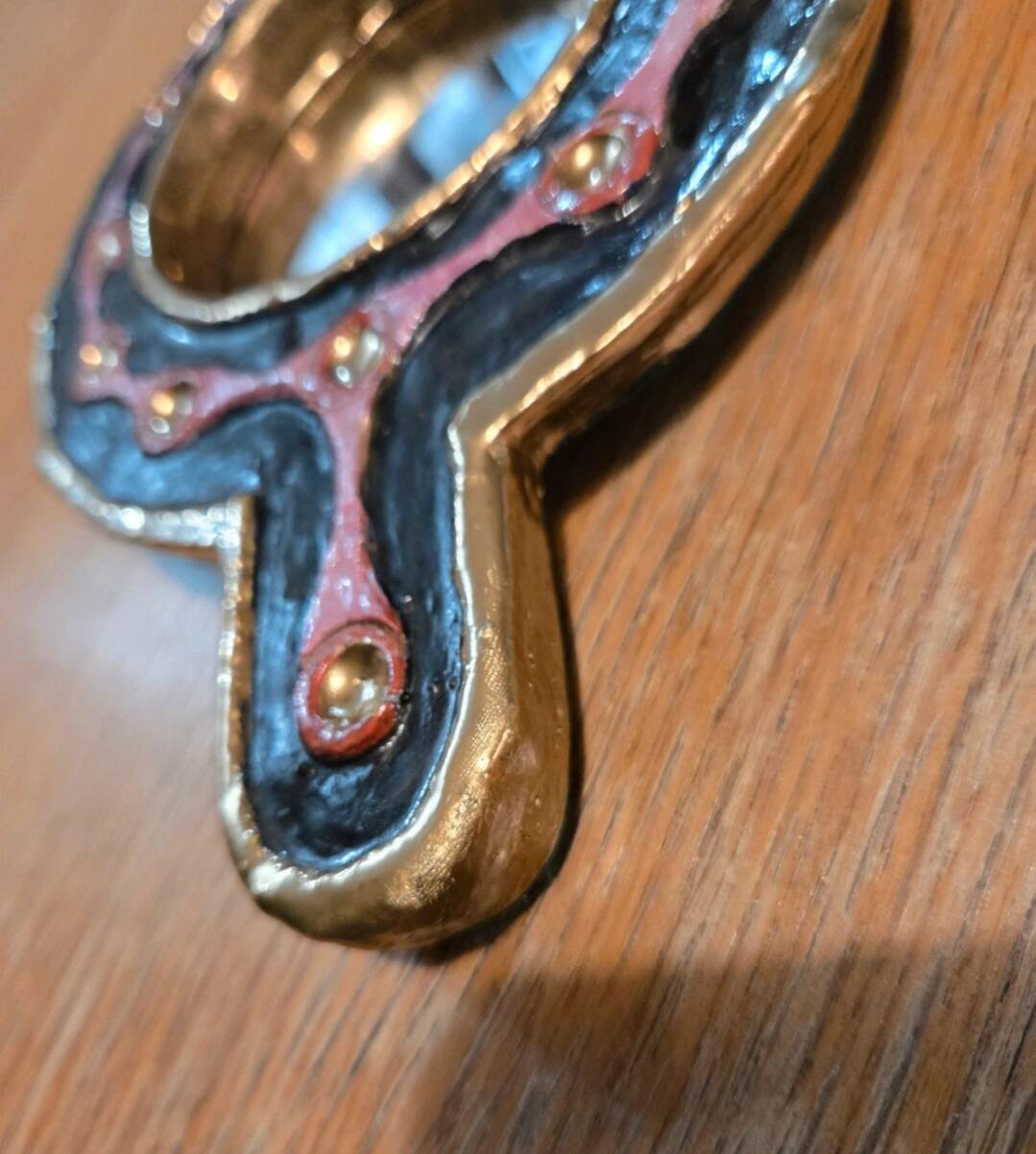 Vintage ceramic mirror Mithe Espelt?