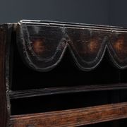 Primitive Folk Art Shelving Cupboard, France, 19th Century
