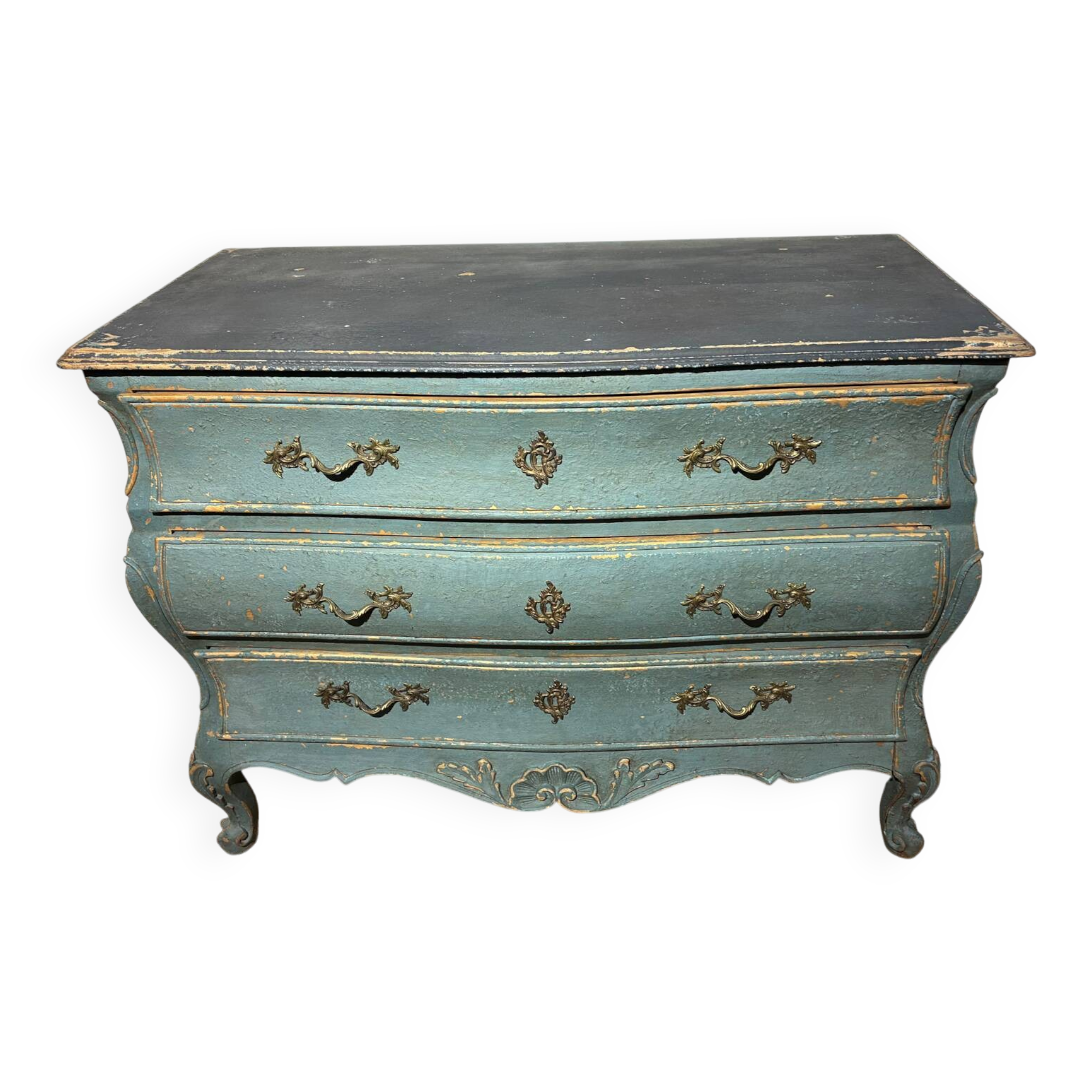 Ancienne commode galbée