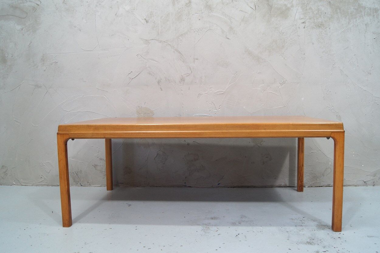 Scandinavian minimalist teak coffee table, 1960s