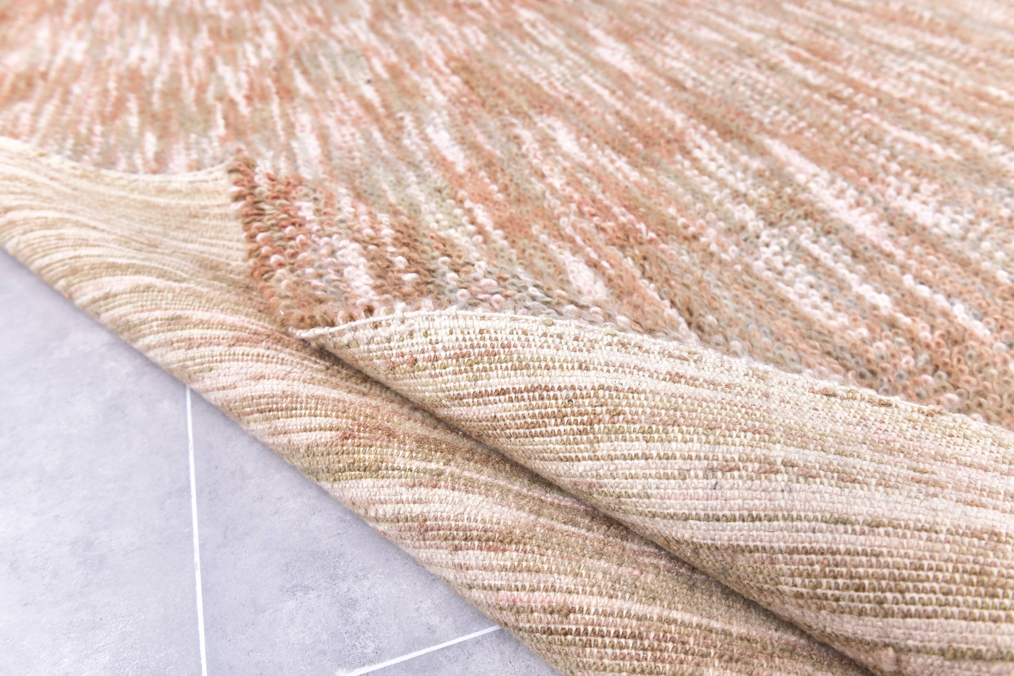 9x10 terracotta oversize moroccan rug,  269x303cm