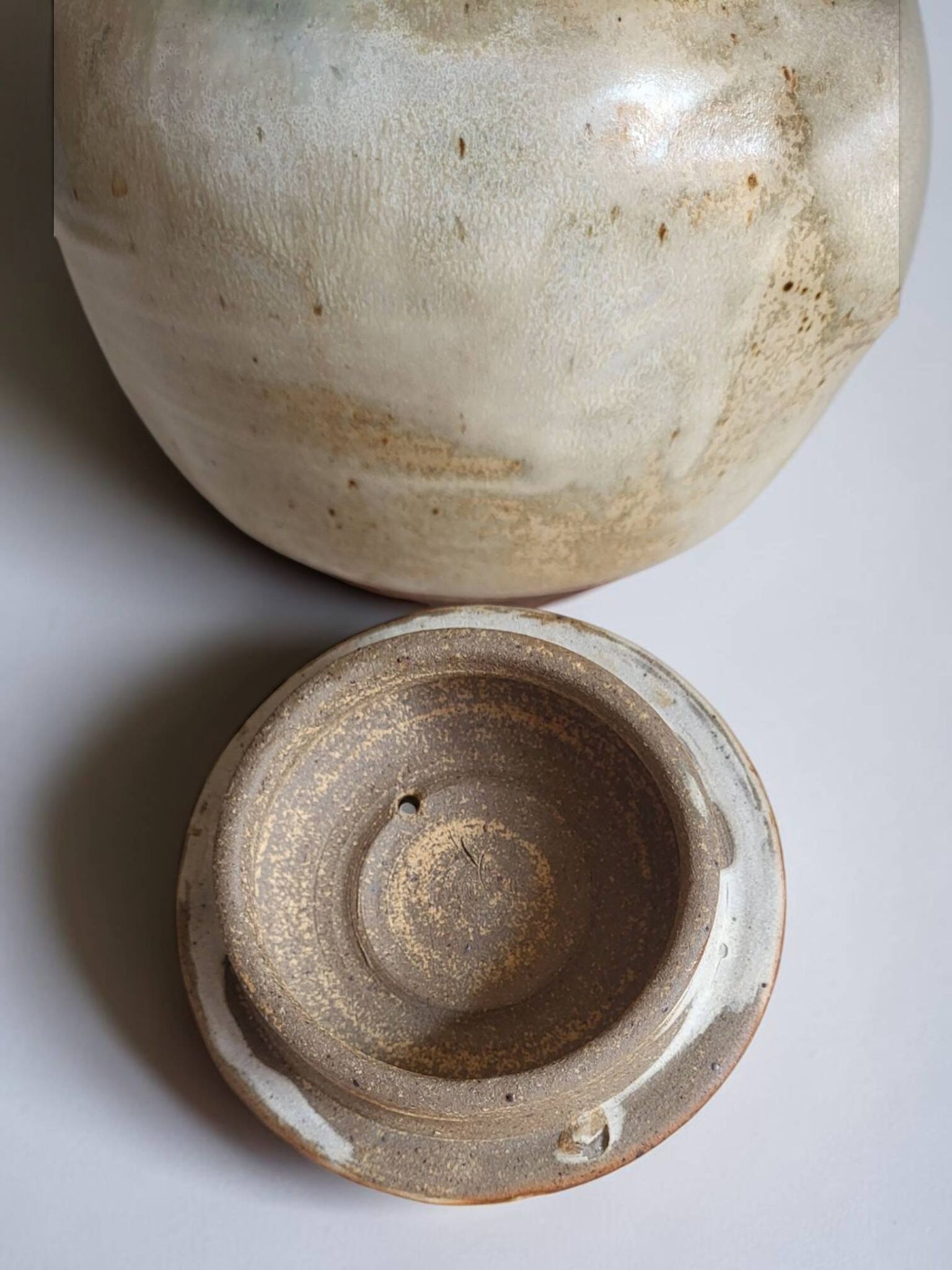 Glazed stoneware teapot – Hervé Rousseau, Atelier de Boisbelle, La Borne