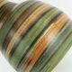 Dumler & breiden mid century ceramic vase model no. 476/32 stripe dekor 1960s