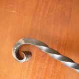 Twisted iron hook