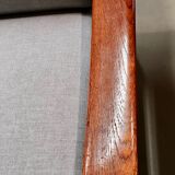 Scandinavian design teak chair stamped 1950