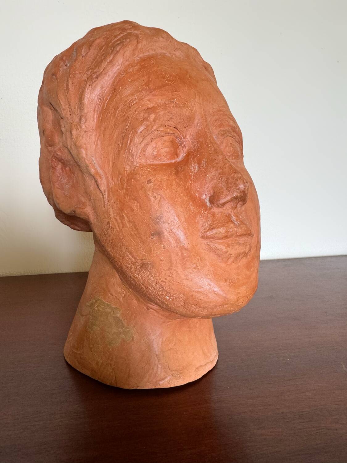 Terracotta head sculptures - 2 pieces