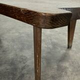 Modernist oak coffee table