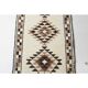 Vintage Turkish Oushak Handmade Wool Cotton White Runner Rug 90x338
