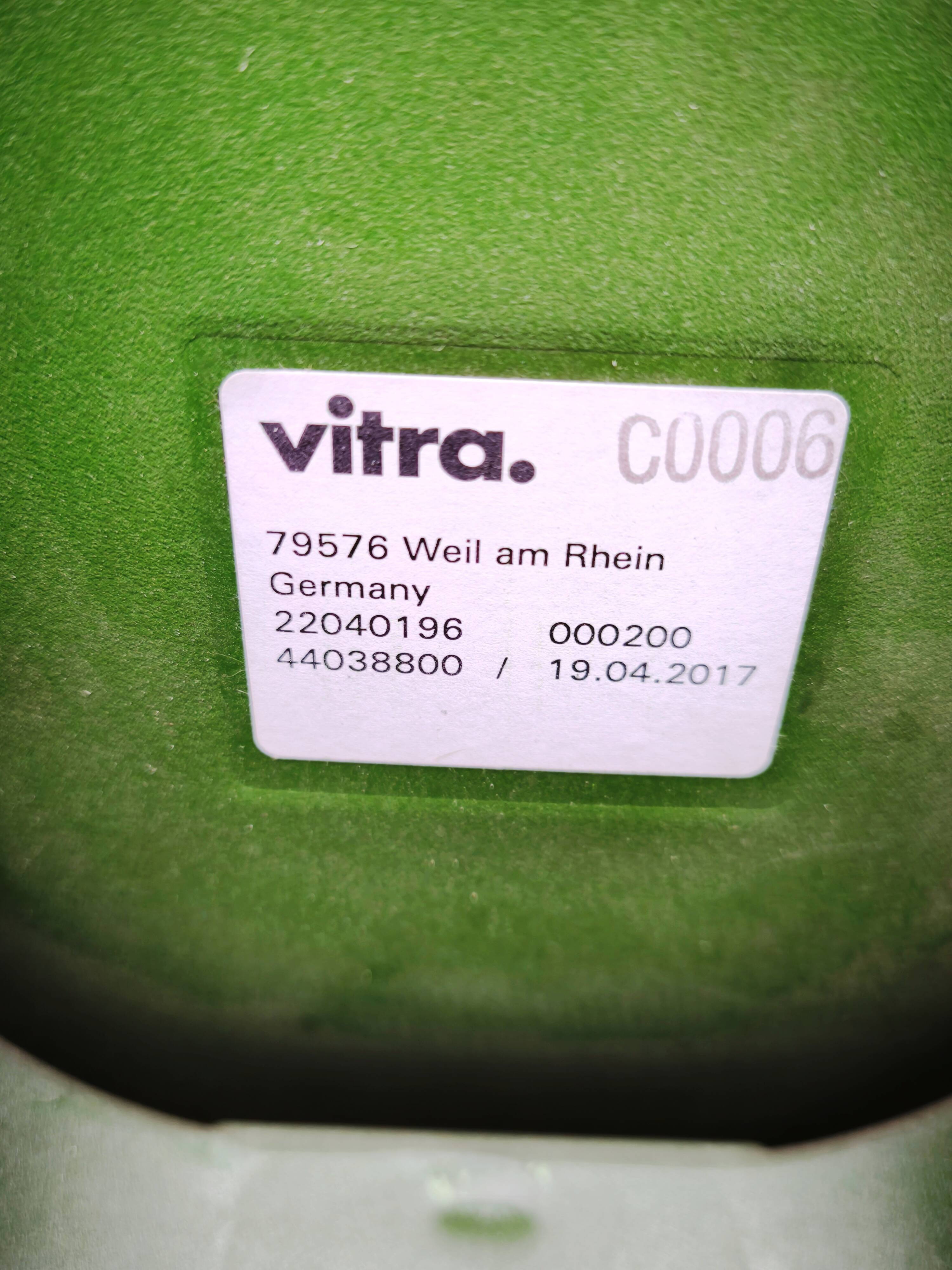 Set of 8 All Plastic chairs, Vitra