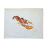 Le homard signé Jean Le Guennec 1924/1988