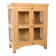Art Deco cabinet in original ecru patinated Burmese teak.