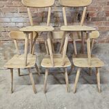 Set of 5 bistro chairs