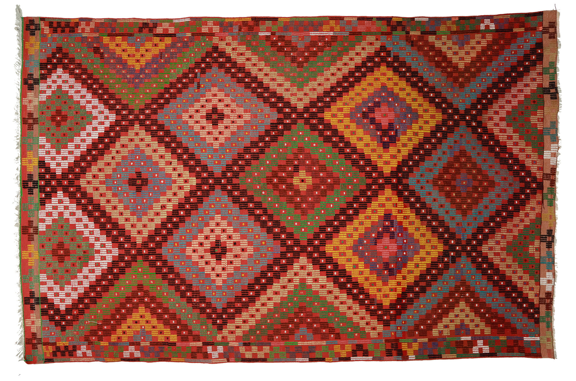 Anatolian handmade kilim rug