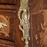 Secretary in precious wood marquetry, Transition style, Napoleon III period – Mid-19th century