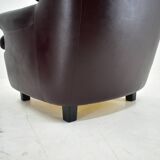 Design, Scandinavian, leather armchairs by Peem, 1970s, Finland