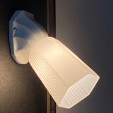 Art Deco opaline wall lamp