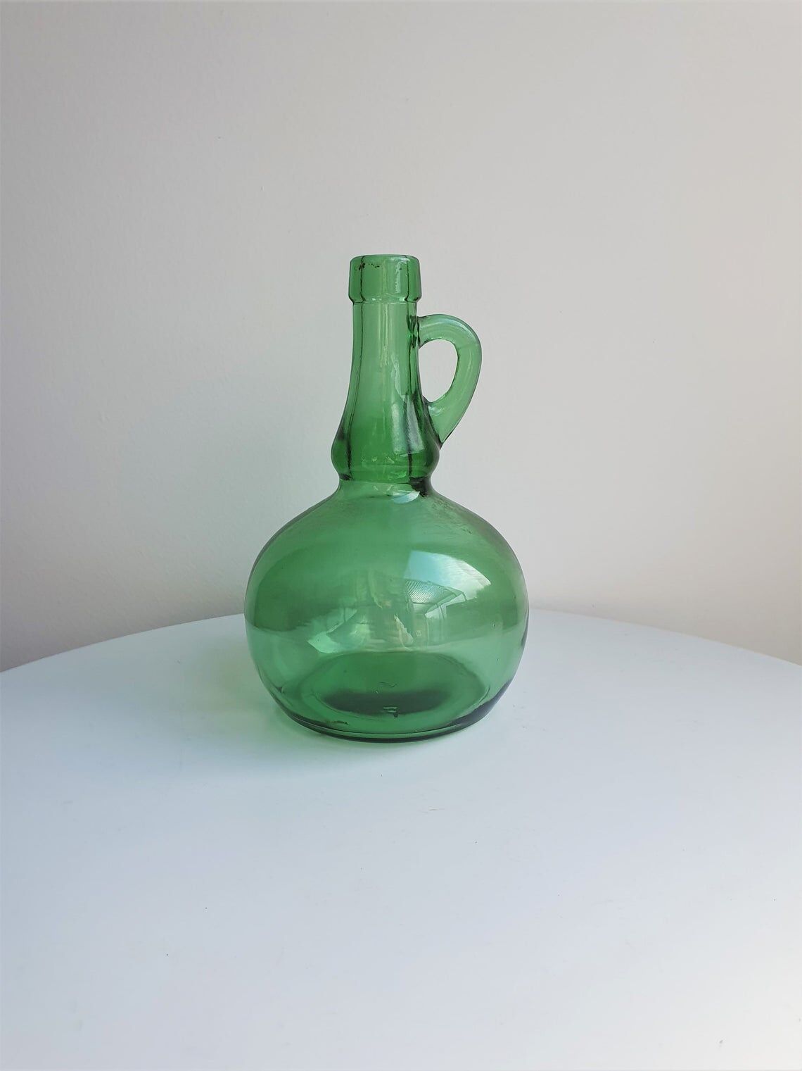 Bouteille en verre style dame-jeanne
