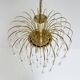 XL waterfall chandelier of Murano glass, 1970s
