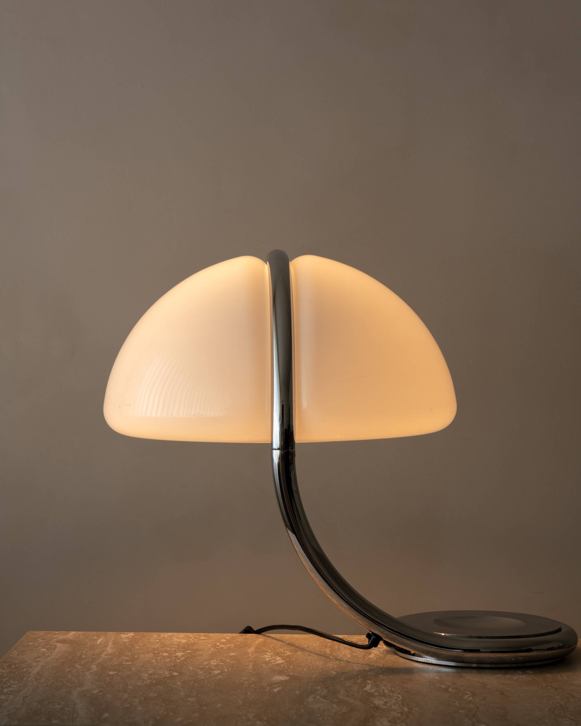 Serpente Model 599 Table Lamp by Elio Martinelli for Martinelli Luce, 1970s
