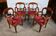 Suite of four armchairs, Louis-Philippe style - 1980s