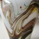 Vase in vintage blown opaline glass