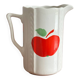 Pichet vintage à décor de pomme