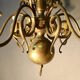Dutch 2-tier chandelier, 12 light arms, 19th century