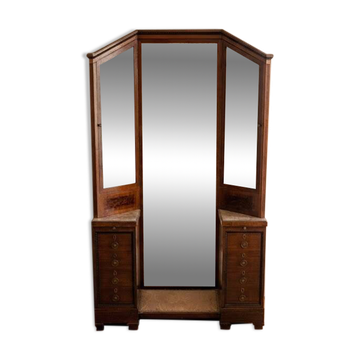 Antique dressing table from the 1920s, Poland.