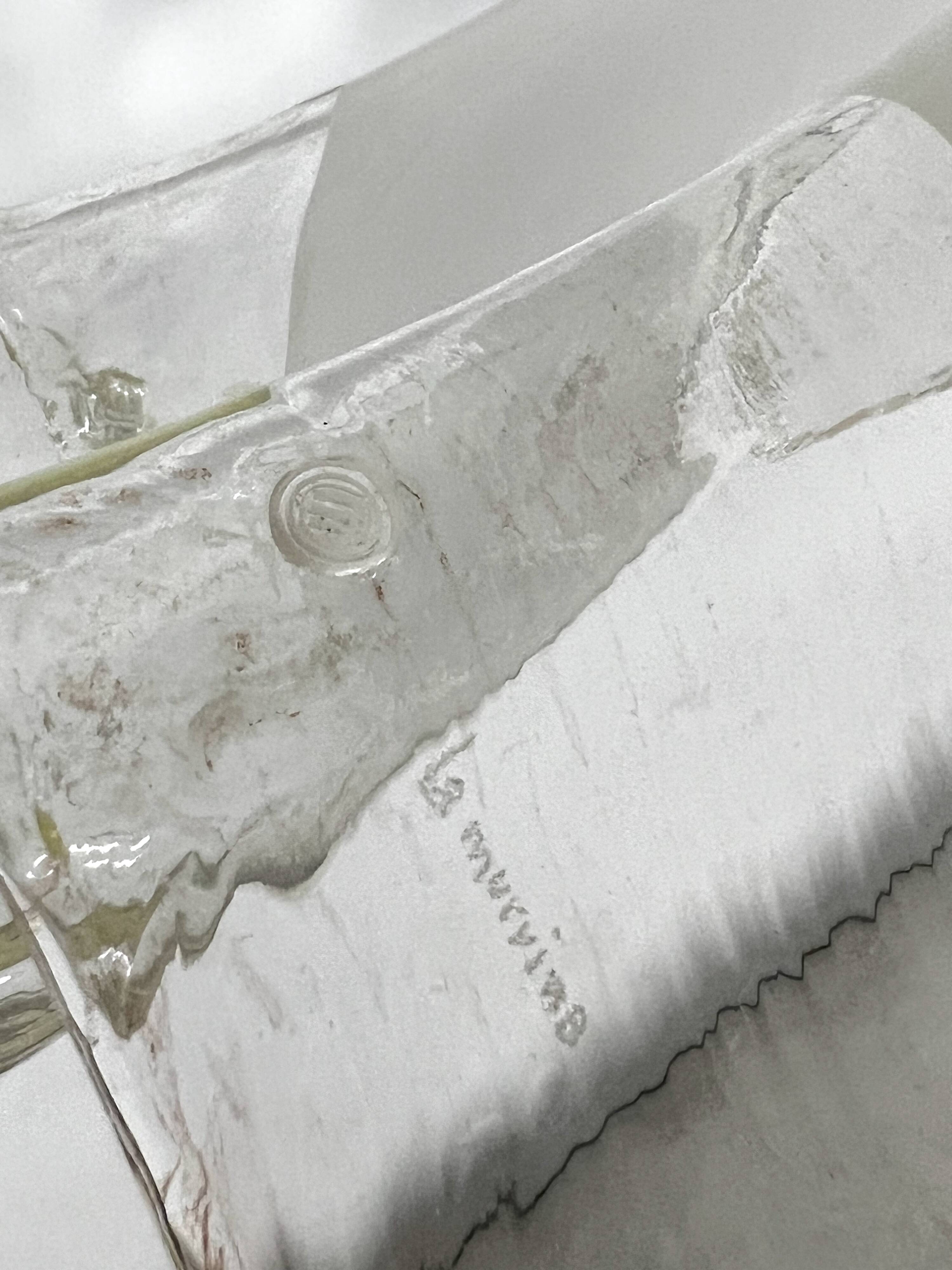 La Murrina, Vintage large Murano glass chandelier from 70s