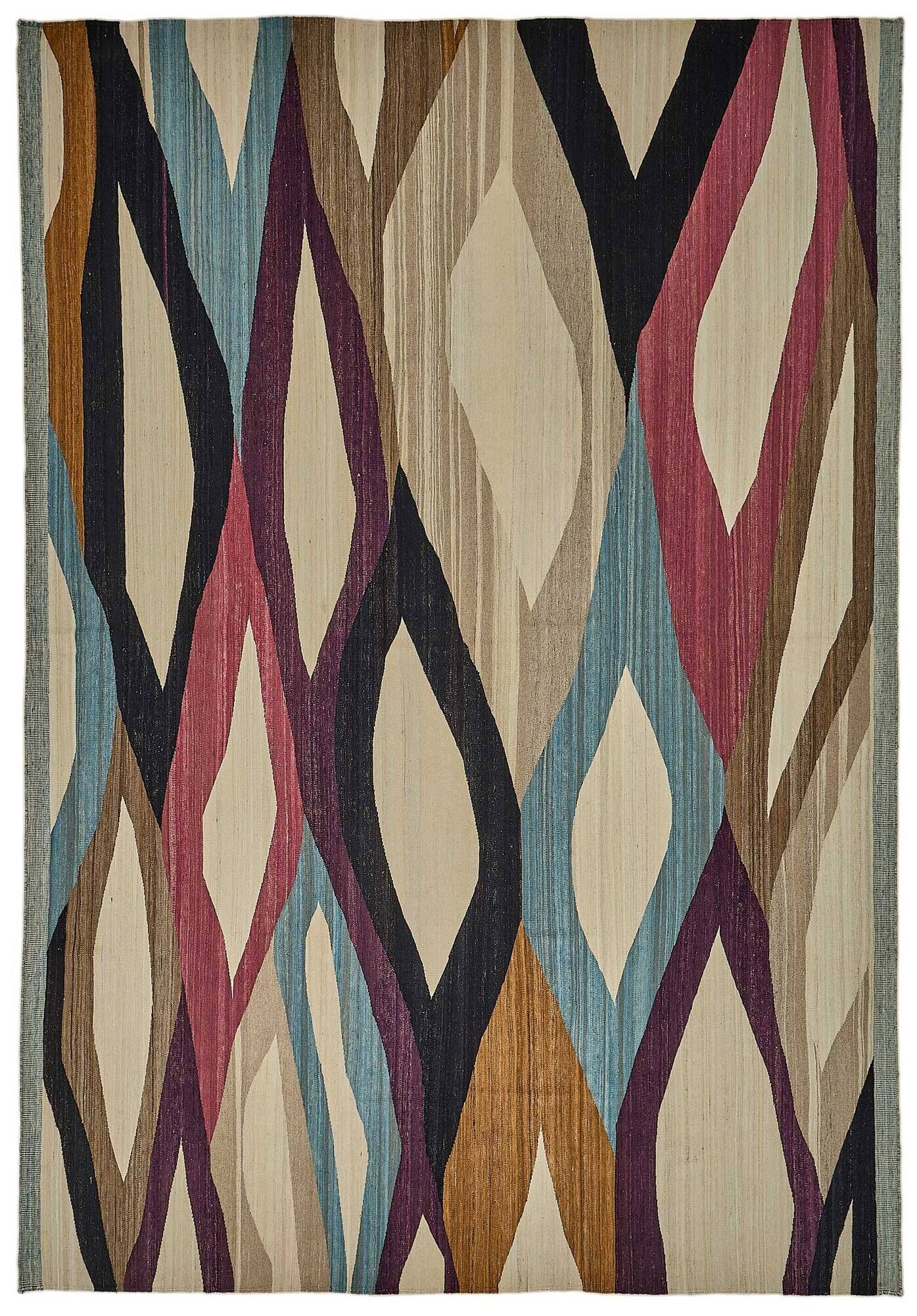 Contemporary Tribal Decorative Kilim 304 cm x 440 cm