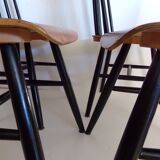 4 "Fanett" chairs by Ilmari Tapiovaara