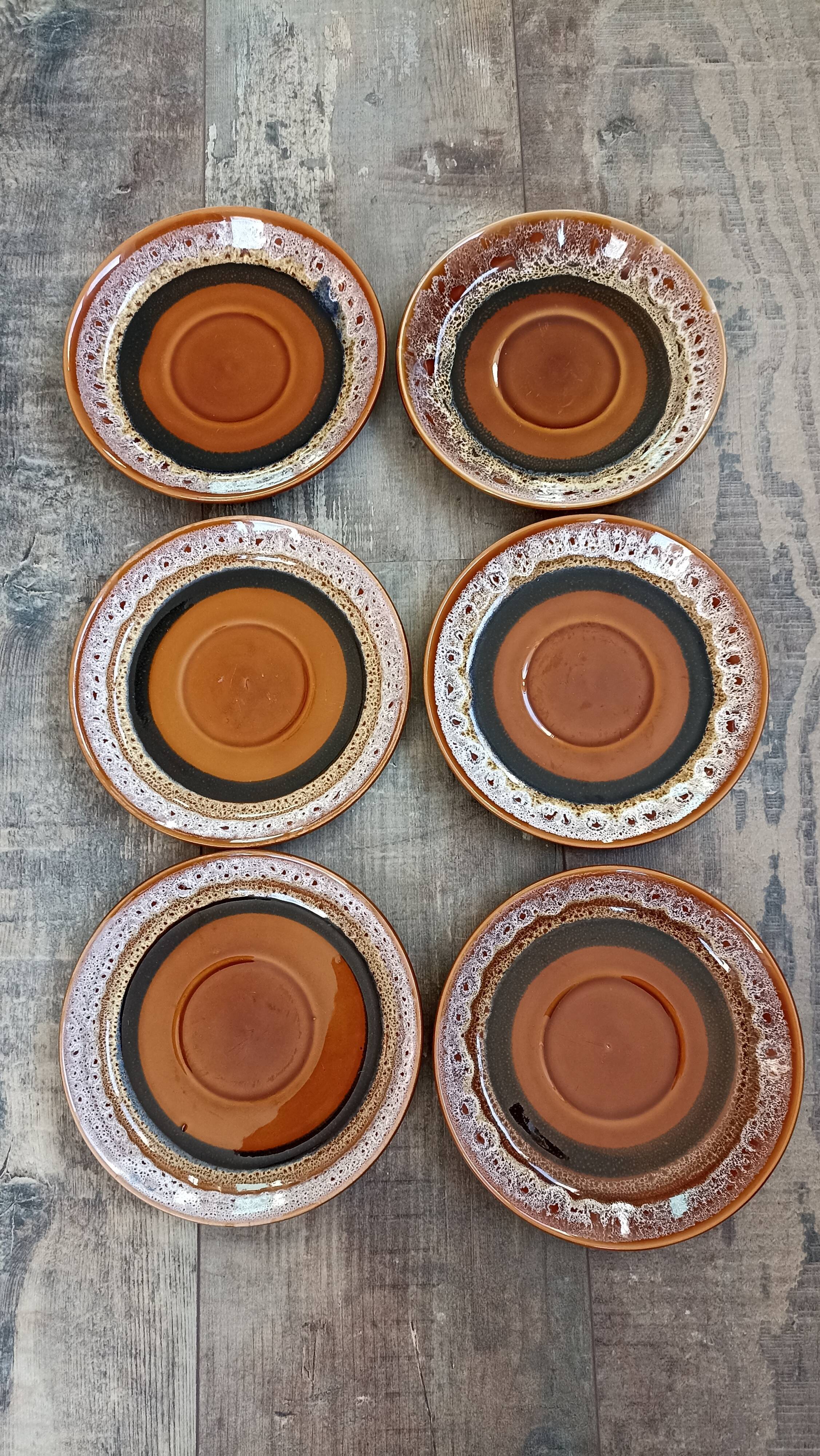 Cups & saucers Sarreguemines