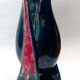 Vase Vallauris forme libre moderniste 1950-60 Bleu rouge