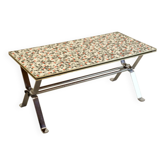 Vintage design Mosaic coffee table 'Mittelsmoor'