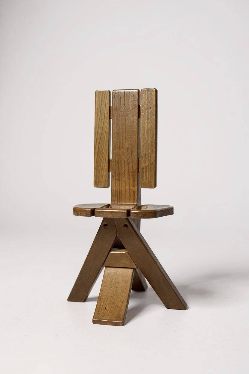 Set of 4 chairs signed by Maison Seltz - 1960