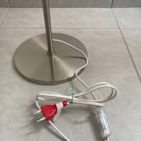 Contemporary metal and glass desk lamp