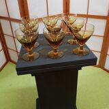 Set of art deco glasses