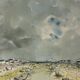 20th century Impressionist school - Vassaux - Marine watercolor - Noirmoutier