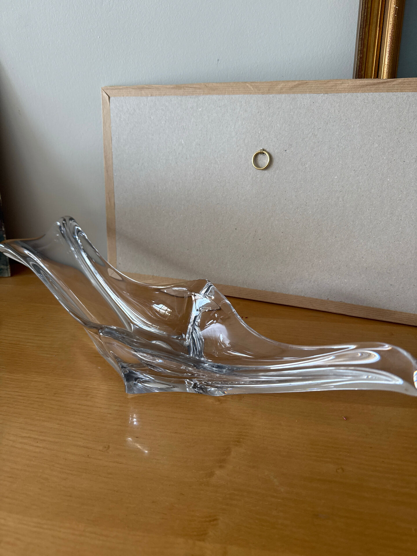 Coupe ou vide poche en cristal Bayle