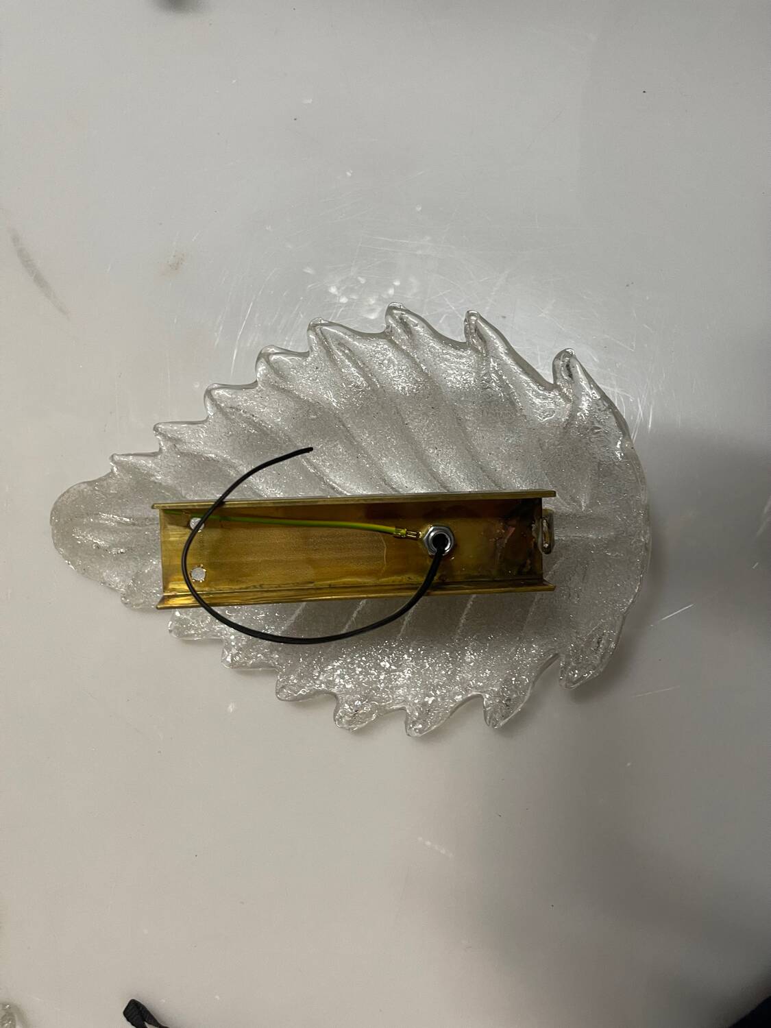 Murano Glass Sconces Set of 2 1970’s
