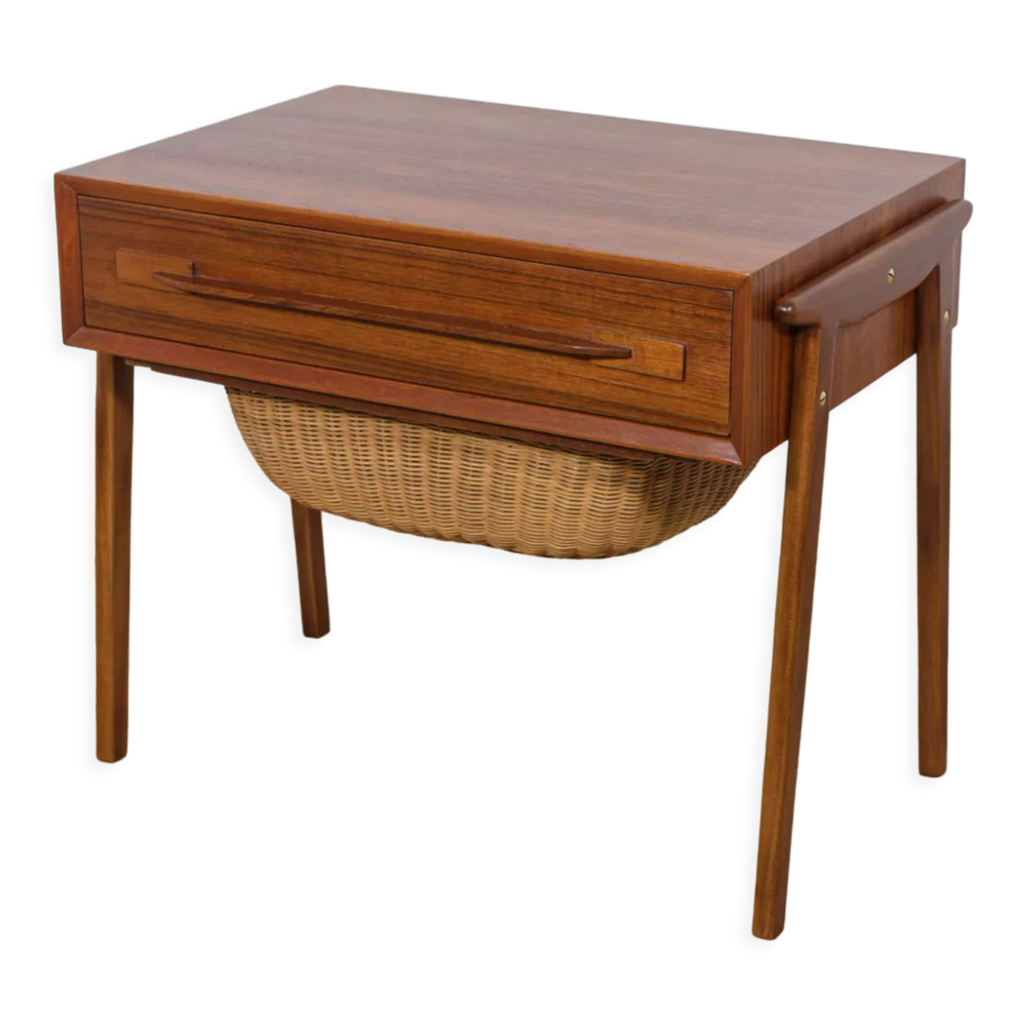 Mid Century Danish Teak Console Table , 1970s