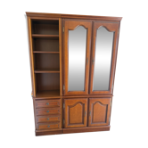 Large display bookshelf – 145 cm – shelves and drawers