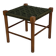 Vintage Stool Danish Papercord Rope Stool Mid Century