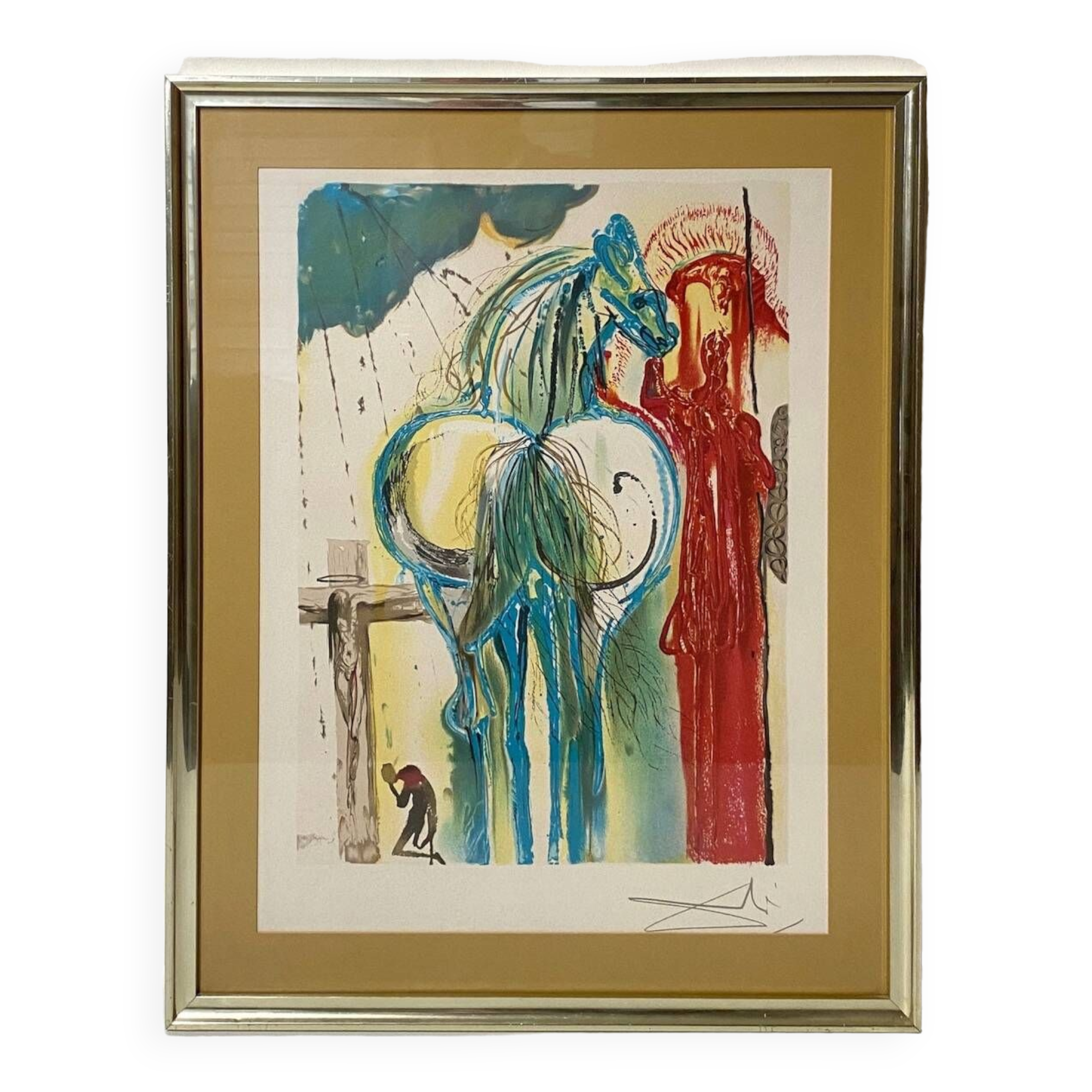 Salvador Dali lithograph - Centurion - 1980's