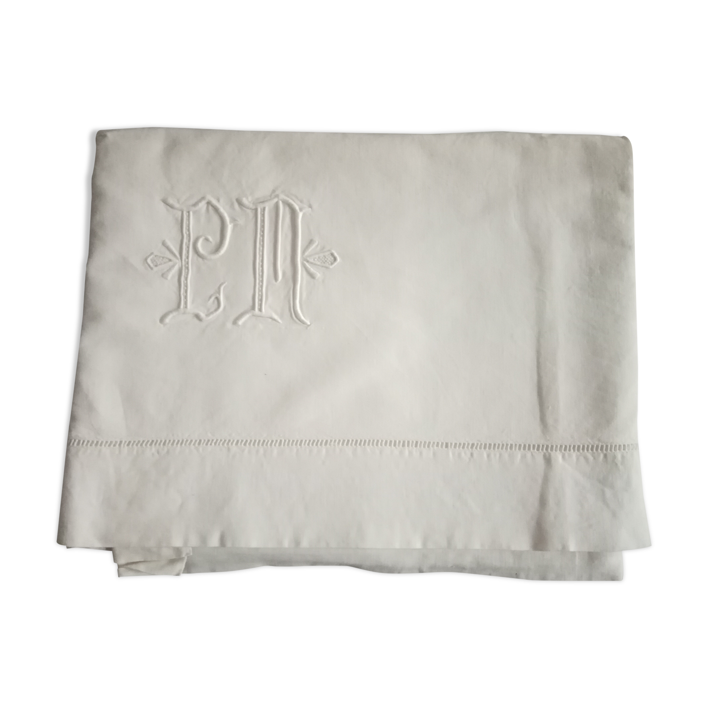 Old drap embroidered monogram pm in métis 280 x 185